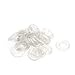 uxcell Plastic Round Flat Washer Gasket Seal Rings 18mmx8mmx2mm 20 Pcs Clear