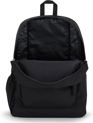Cross Town Backpack 17" x 12.5" x 6" - Simple Bag for Everyone with 1 Main Compartment, Front Utility Pocket - Premium Class Accessories - Black3