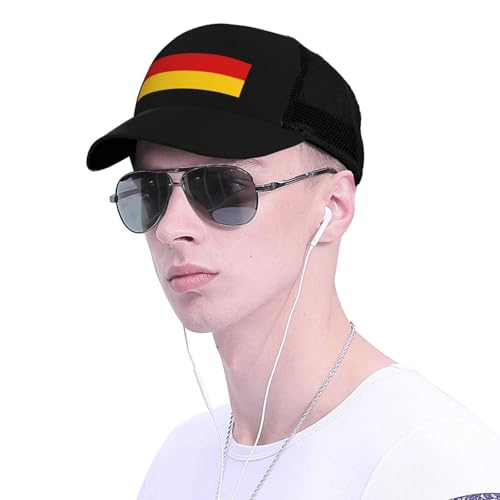 German Flag Mesh Baseball Cap - Classic Adjustable Peak Cap, Trucker Hat for Men & Women4