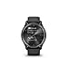 Garmin vívomove Trend, Stylish Hybrid Smartwatch, Long-Lasting Battery Life, Dynamic Watch Hands and Touchscreen Display, Black