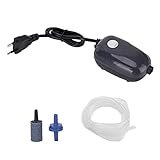 Compact et portable - Notre pompe à oxygène dispose conception compacte légère et facile à manœuvrer. Sa petite taille vous permet de placer ou de le stocker facilement dans divers environnements sans prendre un espace inutile. Que vous créiez un nouvel aquarium ou que vous nourrissiez une ferme pis, cette solution portable s'adapte sans effort à vos besoins, ce qui en fait un choix idéal pour tout passionné de poisson ou professionnel de l'aquaculture.