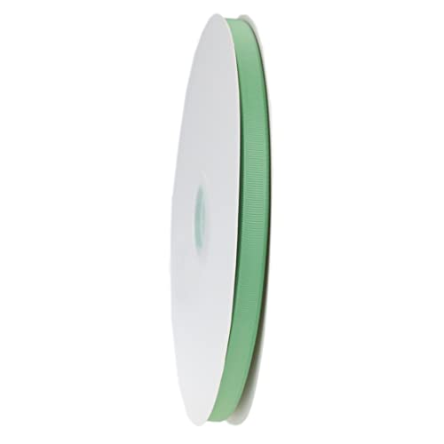 Dindosal Sage Grosgrain Ribbon 3/8 Inch Bulk 100 Yard Roll Thin Sage Green Ribbon For Crafts Solid Green Ribbon For Gift Wrapping Hair Bow Wedding Decorations Scrapbooking #TOP6