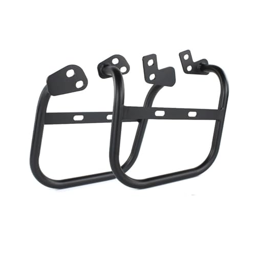 Supports de fixation pour sacoche latérale moto Yamaha Serow 250 noir