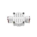 Auto Shut Off Valve Quick Connect Fittings for RO Reverse Osmosis Water System, Shuts off When Tank Pressure Reaches 65% of Incoming Line Pressure, Save over 1000 Gallons Monthly.