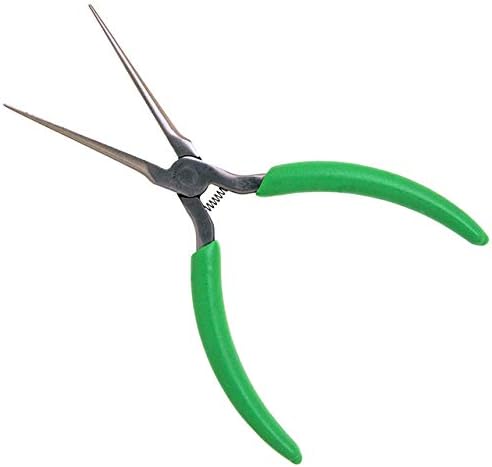 Xcelite - Plier, 6", Extra Long, Needle Nose (NN7776GN), Multicolor