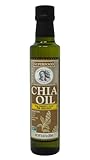 Cucina & Amore Chia Oil 100% Cooking, Baking, Salad Dressing, Sauteing and Stir-Frying, Naturally Gluten Free, Non-GMO (8.45oz)