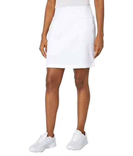 adidas Women's Standard Ultimate365 Solid Skort, White, Medium Long