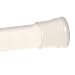 Zenna Home 804AA, Tension Swirl Shower Curtain Rod, 44 to 72-Inch, Bone