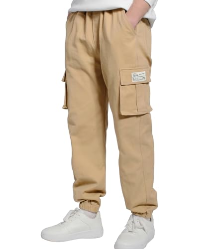 LAUSONS Hosen für Jungen Cargohose Kinder Hose Cargo Jogginghose...