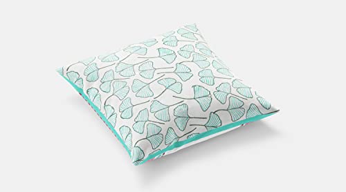 Image of BLOCKS OF INDIA Hand Block Printed Cotton,300 TC Cushion Cover (16 X 16 Inches) (Anar Ka Ped), Multicolor