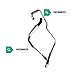 Engine Turbocharger Hose Pipe Compatible For BMW N13 F20 F21 F30 3 Series 11427608123/11427608124(Silver Oil Return)