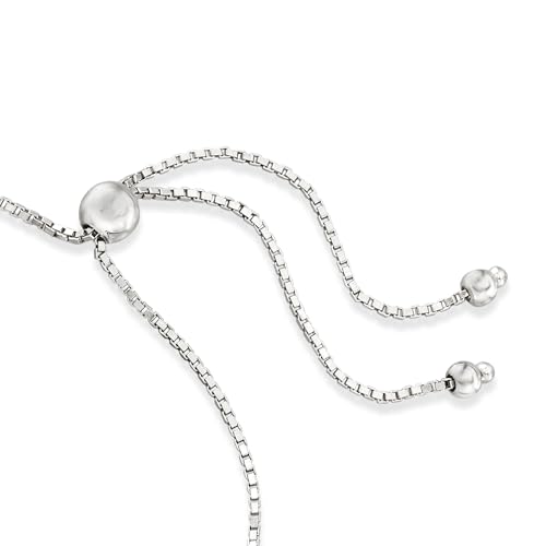 Ross-Simons Two-Tone Sterling Silver Bumblebee Bolo Bracelet3