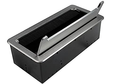See full amazon price history chart for Audiovan 8 Module Aluminium Flip Top Cable Manager for Conference Table Box with Legrand Socket and Connector Audiovan 8 Module Aluminium Flip Top Cable Manager for Conference Table Box with Legrand Socket and Connector (B09VC1PBHW) Amazon Price History, Amazon Price Tracker