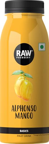 Image of RAW Pressery Alphonso Mango Juice | Fruit Juice | Not from Concentrate | Mango Drink | 200ml