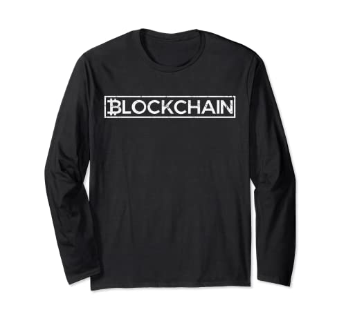 Blockchain Technology Cryptocurrency Crypto Coin Lovers Gift Long Sleeve T-Shirt