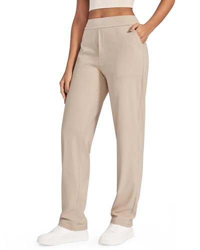 G4Free Light Khaki Yoga Pants