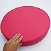 LVLUOKJ Seat Cushion Coussin Rond De Chaise en Cuir Faux,épaissie Imperméable Removeable Doux Coussin De Siège pour Coussin De Tabouret Extérieur De Bar De Voiture De Bureau,Fuchsia,35cm x5cm