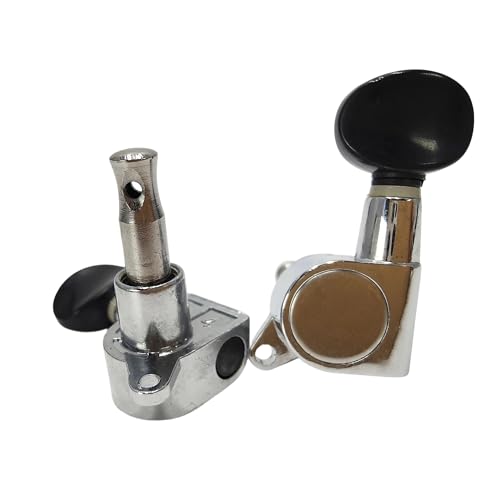 Chevilles de réglage pour ukulélé et guitare courte 4 cordes noires