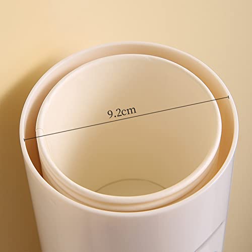 Clinmday Paper Cup Dispenser,Visible Window With Lid Punch-Free Wall Mounted Long Tube Design,Keep Neat Dustproof Home Paper Cup Container Household Accessories,Suitable For Home Office Hospital Gras #TOP7