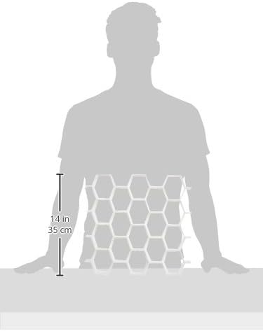 Miniatura 7 de Whitmor 6025-3928 Organizador de cajones de panal de abeja, 1 unidad (paquete de 2), color blanco