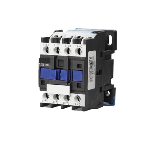 Contactor de línea CA CJX2-1210 12A 36V compatible con interruptor LC1-D 2