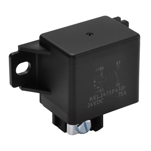Relais 24V 75A Frankberg avec double diode pour éviter les surtensions électriques