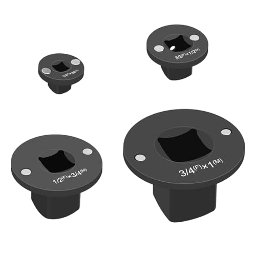 Adaptateur à cliquet pour espaces étroits et vissage précis