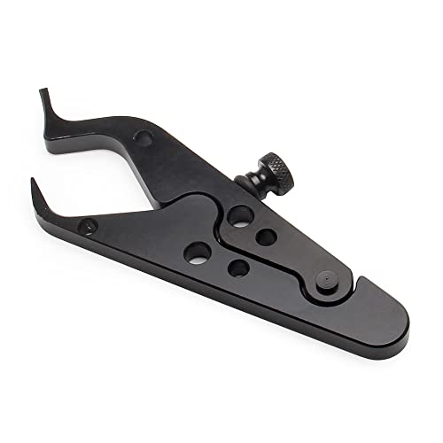 Tiardey Universal Moto Cruise Control Throttle Lock Assist, Pince de Verrouillage de la Poignée avec Anneau en Silicone Protège la Poignée des Gaz, pour la Plupart des Motos Cover