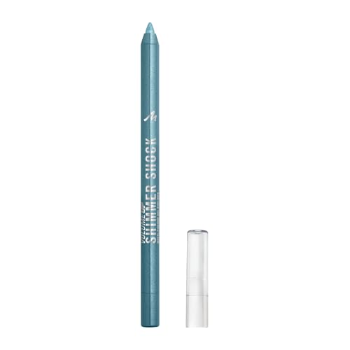 MANHATTAN Volume Up Shimmer Shock Eyeliner, wasserfester Gel-Eyeliner mit Changing-Effekt durch lichtreflektierende Pigmente, Fb. 005 Electric Breeze, 1,2 g