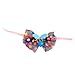 AYNEFY Cat Supplies Cat Collars and Leashes Lightweight Multipurpose for Cats Dogs with Bell and Drool Towel Attractive Adorable Design Comfortable Material Bowknot Bell Pet Collar