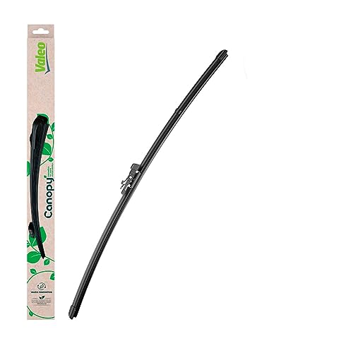 Valeo Canopy, Can85, Spazzola Tergicristallo Flat Blade Realizzata Con Materiali Naturali E Riciclati, Anteriore, Lunghezza 650Mm, 1 Spazzola Tergicri