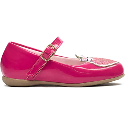 Sapatilha Infantil Feminina Unicórnio 02.208J (Rosa Pink, 28)