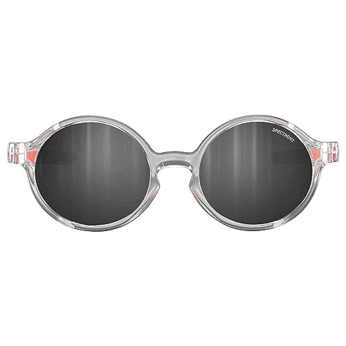 JULBO Unisex Kids Walk Sunglasses, Kristall Glänzend/Neonorange Matt, Einheitsgröße