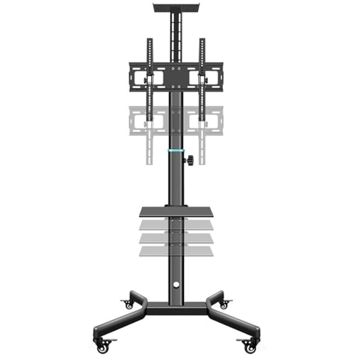 Soporte Universal para TV de Piso con Ruedas para Pantallas 23-55" miniatura 3