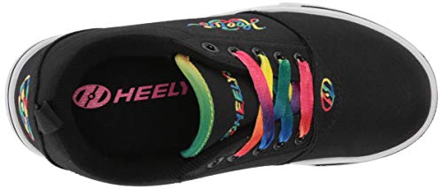 Heelys Girl's Pro 20 (He100771) Wheeled Heel Shoe, Black Rainbow, 4 UK