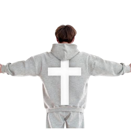 Just Here To Give God Glory Hoodies for Men Women Christian Cross Faith Sweatshirt Prayer Graphic Oversized Pullover2