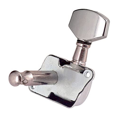 Gazechimp 6pcs Clés de Cheville Tête Tuning Mécaniques Rétro en Alliage de Zinc pour Guitare Electrique – Argent(6R) - Les Beatles, Paul McCartney, John Lennon, RIngo Starr, George Harrison Gazechimp 6pcs Clés de Cheville Tête Tuning Mécaniques Rétro en Alliage de Zinc pour Guitare Electrique - Argent(6R) – Image 5