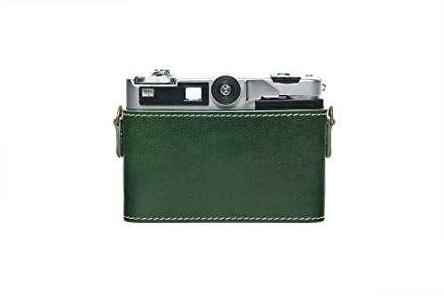 Housse Petri Color 35E cuir véritable vert évite rayures boîtier - 2