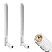 HAFRILY 2 x 5dBi 4G LTE-Antenne, SMA-Stecker, omnidirektionale Antenne für Router, externe Signalverstärker, TP-Link-Antenne, kompatibel mit 4G-Router, kabellosem Modem, LTE, WCDMA-Netzwerken, für den