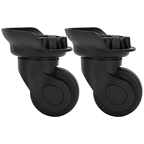スーツケースキャスター 交換キャスター アウトドアミュート ユニバーサルホイール 取り付け 低騒音 スーツケースドローバーボックスラゲージケースアクセサリー