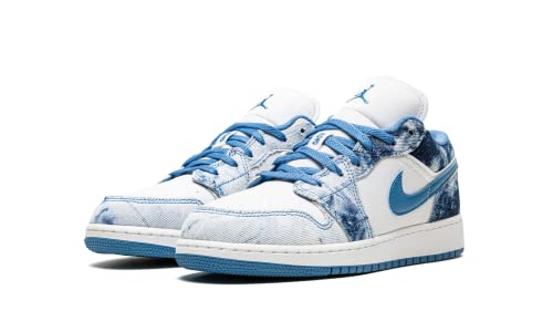 Jordan Youth AIR Jordan 1 Low (GS) DM8947 100 Acid Wash Denim - Size 6.5Y