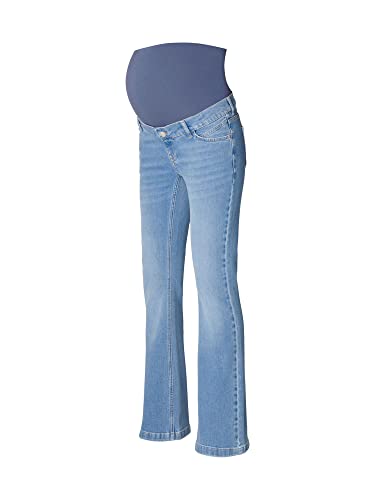 Esprit Maternity Pantalones Denim Over The Belly Flared Jeans, Medium Wash-960, 36 para Mujer Cover