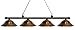 Z-Lite 200-4GB-SAC 4 Light Island/Billiard, Golden Bronze
