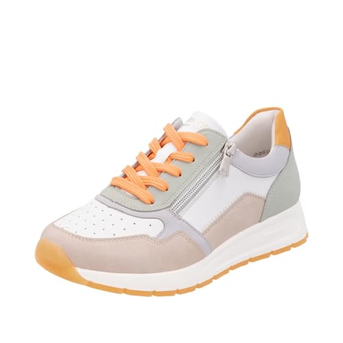 Baskets basses femme Remonte D2g00 en cuir souple