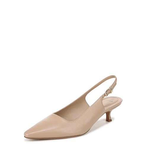 Vince Women's Sabra Slingback Shoes Warm Almond 8 Medium