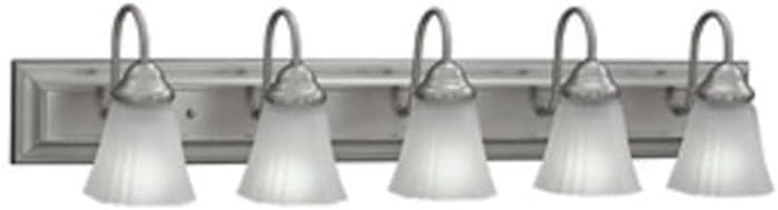 2175-62 5-Light 100W Vanity Fixture in Satin Nickel