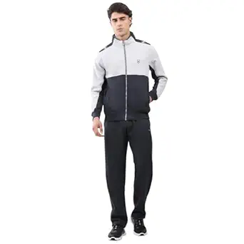 Monte Carlo Men’s Regular Fit Collared Neck Full Sleeve Solid Winter Tracksuit | Soft Warm Material | Stylish Sports & Casual Winter Wear for Men (Pack Of 1)