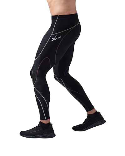 CW-X Men's Stabilyx Joint Support Compression Tights, Pants for Running and Recovery, 225809a2