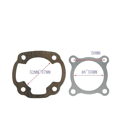 Kit d'alésage de cylindre 52mm performant pour moteur 1P52QMG