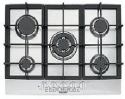 GLEM GAS INC. PIANO COTTURA P5GFXV 5F. 70 CM INOX
